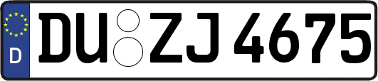 DU-ZJ4675