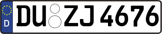 DU-ZJ4676