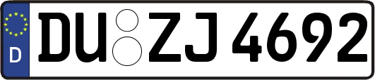 DU-ZJ4692