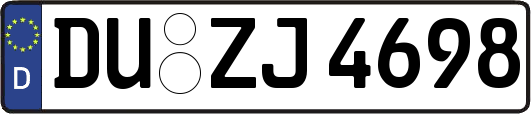 DU-ZJ4698