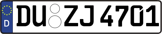 DU-ZJ4701