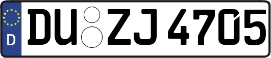 DU-ZJ4705