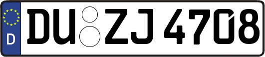 DU-ZJ4708