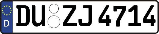 DU-ZJ4714
