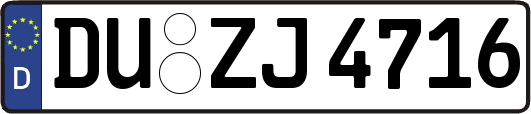 DU-ZJ4716