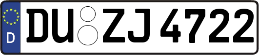 DU-ZJ4722