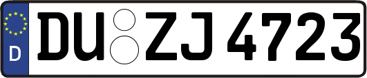 DU-ZJ4723