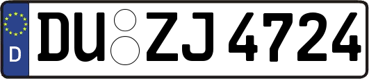 DU-ZJ4724