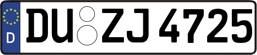 DU-ZJ4725
