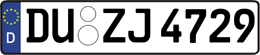 DU-ZJ4729