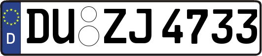 DU-ZJ4733