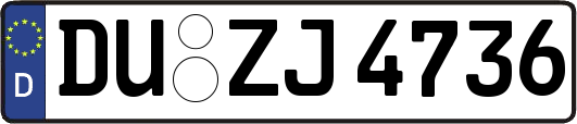 DU-ZJ4736