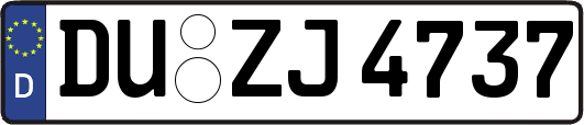 DU-ZJ4737