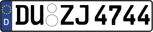 DU-ZJ4744