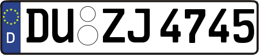 DU-ZJ4745