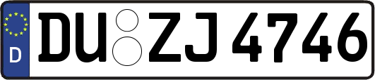 DU-ZJ4746