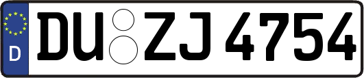 DU-ZJ4754