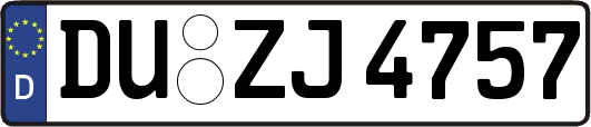 DU-ZJ4757