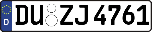 DU-ZJ4761