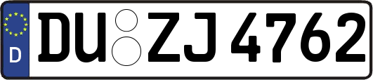 DU-ZJ4762