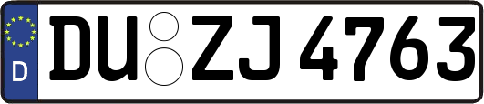 DU-ZJ4763