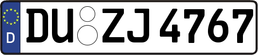 DU-ZJ4767
