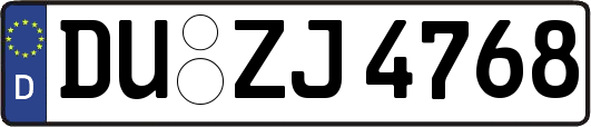 DU-ZJ4768