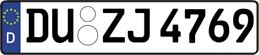 DU-ZJ4769