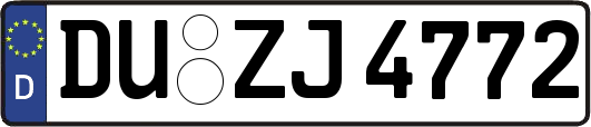 DU-ZJ4772