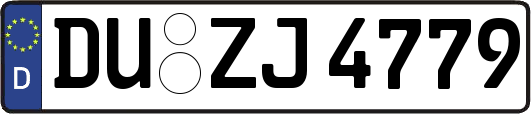 DU-ZJ4779