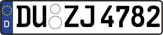 DU-ZJ4782