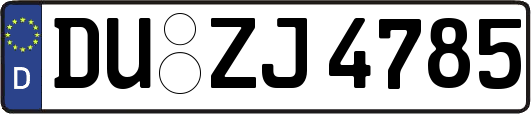 DU-ZJ4785