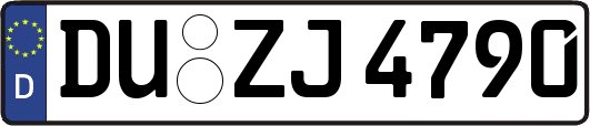 DU-ZJ4790