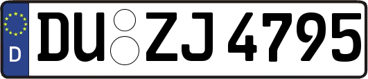 DU-ZJ4795