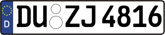 DU-ZJ4816