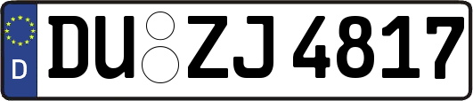 DU-ZJ4817