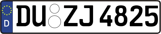 DU-ZJ4825