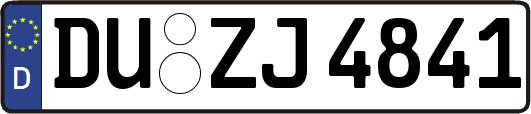 DU-ZJ4841