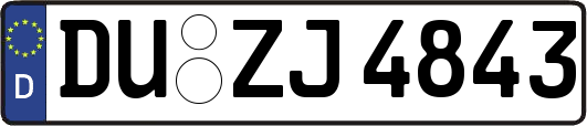 DU-ZJ4843