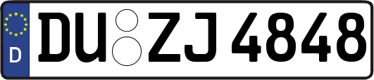 DU-ZJ4848