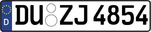 DU-ZJ4854