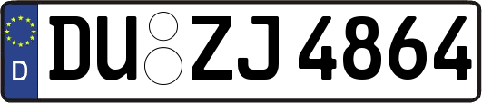 DU-ZJ4864