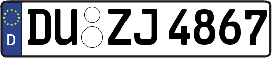 DU-ZJ4867