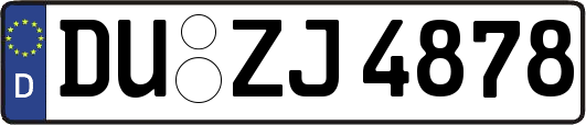 DU-ZJ4878