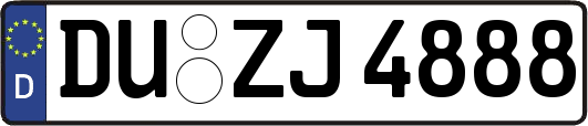 DU-ZJ4888