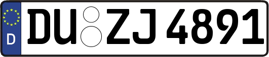 DU-ZJ4891
