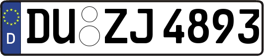 DU-ZJ4893