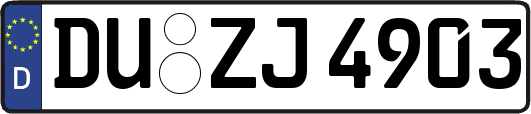 DU-ZJ4903