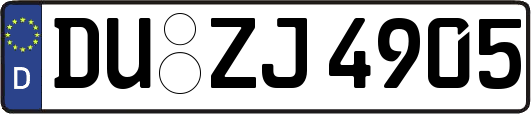 DU-ZJ4905