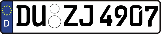DU-ZJ4907